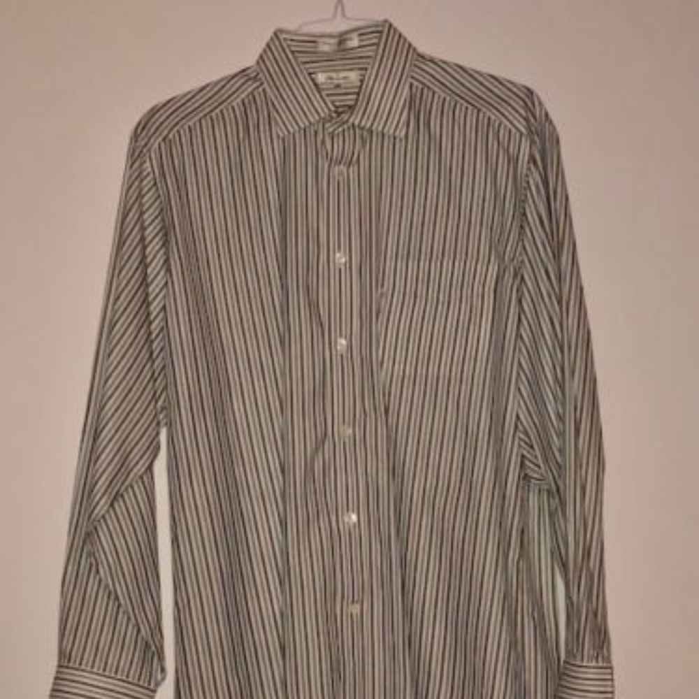 Faconnable Long Sleeve Dress Shirt Men's Shirt